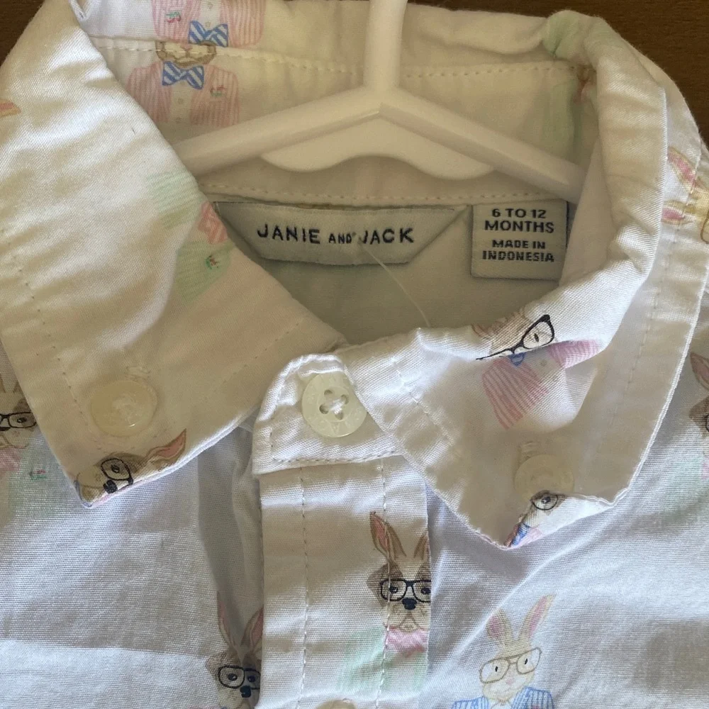 Janie and Jack shirt dapper